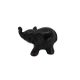 Gyanta figura, elefánt kicsi, fekete 5 x 4 cm