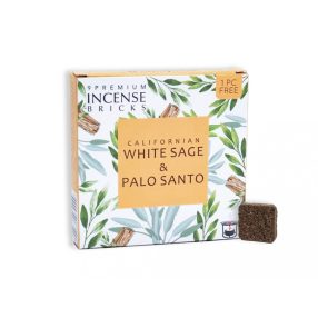   Aromafume Fehér Zsálya, Szentfa-White Sage, Palo Santo füstölőkocka 9+1 db-os
