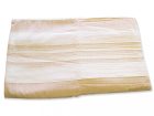 Ágytakaró csíkos, szőttes, fehér világos barna (1,14kg) 220 x 250 cm