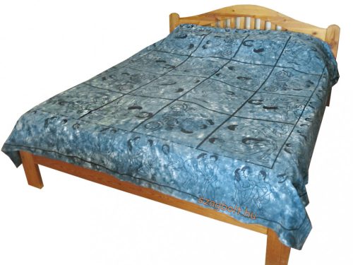 Ágytakaró, erotikus, batikolt kék 230 x 220 cm (0,79 kg)