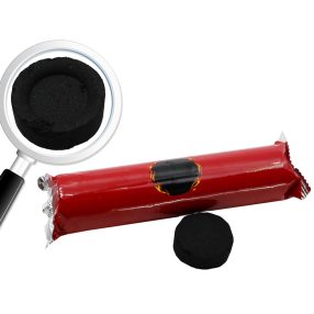 Bambusz faszén, Hookah, 10 db-os, 40 mm