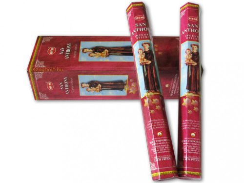 Szent Antal /San Anthony/ Hem 20 szálas füstölő