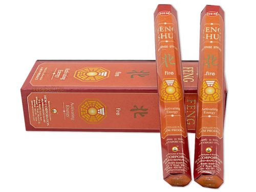 Tűz /Fire/ Hem 20 szálas Feng Shui füstölő