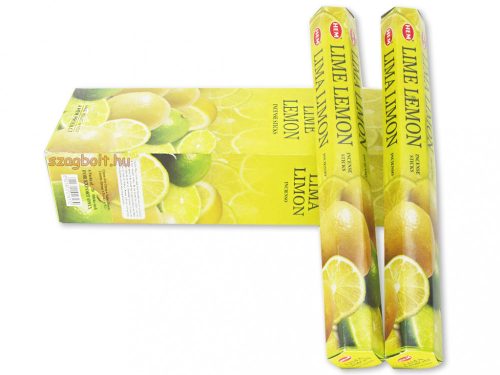Citrom zöld, sárga /Lime Lemon/ Hem 20 szálas füstölő