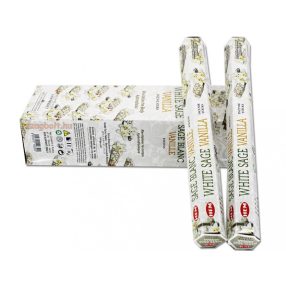   Fehér Zsálya Vanília /White Sage Vanilla/ Hem 20 szálas füstölő