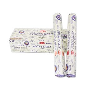   Aromaterápiás, Stresszoldó-Stress Relief Hem 20 szálas füstölő eukalip.-levend.