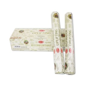   Aromaterápiás, Lélekemelő-Uplifting Hem 20 szálas füstölő tömjén-borostyán