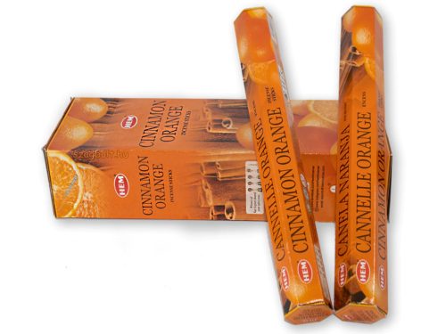 Fahéj Narancs /Cinnamon Orange/ új csomagolású, Hem 20 szálas füstölő 