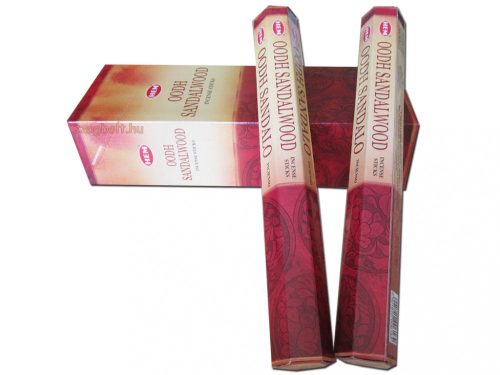 Oodh Szantálfa /Oodh Sandalwood/ Hem 20 szálas füstölő