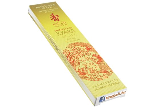 Aloéfa, Sasfa /Kyara Delux, Koh Do/ Japán 20 szálas füstölő (12 cm)