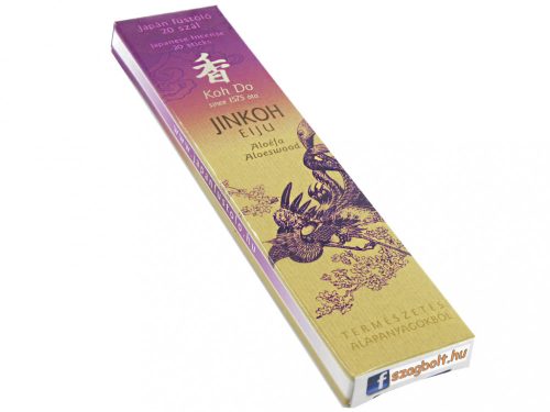 Aloéfa, Sasfa /Jinkoh Eiju, Koh Do/ Japán 20 szálas füstölő (12 cm)