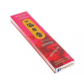   Mirha /Myrrh Morning Star/ Japán 20 szálas füstölő (12 cm)