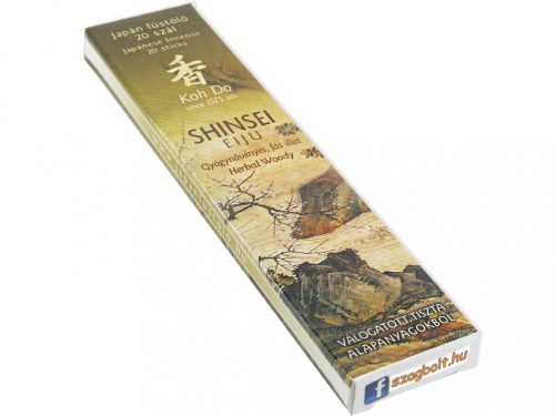Gyógynövényes /Shinsei Eiju Koh Do/ Japán 20 szálas füstölő (12 cm)