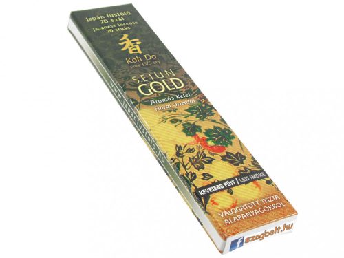 Aromás Kelet/ Seiun Gold  Koh Do Japán 20 szálas füstölő (12 cm)