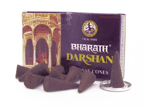 Kúp füstölő Bharath Darshan /Bharath Darshan/ Darshan 12 db-os