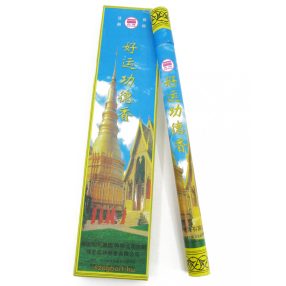   Thai Jószerencse /Haoyun Gongde Xiang/ Kínai 60 szálas hengeres füstölő
