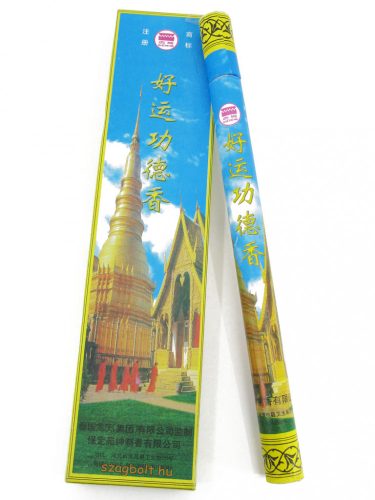 Thai Jószerencse /Haoyun Gongde Xiang/ Kínai 60 szálas hengeres füstölő