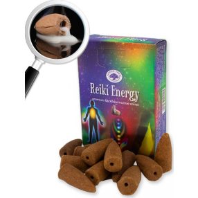   Kúp visszafolyó-backflow füstölő, Green Tree Reiki Energia-Reiki Energy 12 db-os