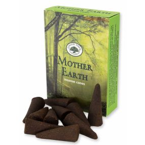   Kúp füstölő Föld Anya /Mother Earth/ Green Tree 10 db-os