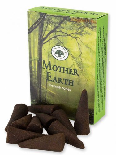 Kúp füstölő Föld Anya /Mother Earth/ Green Tree 10 db-os