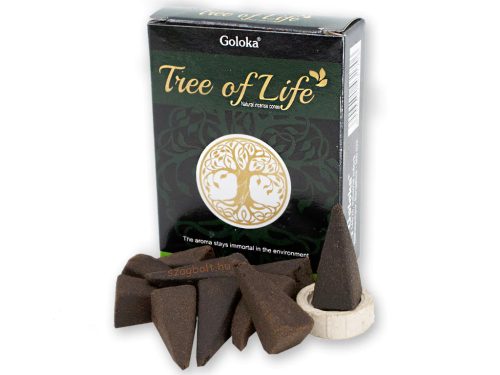  Kúp füstölő Az élet fája /Tree Of Life/ Goloka masala 10 db-os