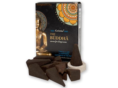 Kúp füstölő A Buddha /The Buddha/ Goloka masala 10 db-os