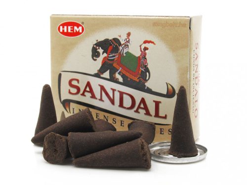 Kúp füstölő Szantálfa /Sandalo/ Hem 10 db-os