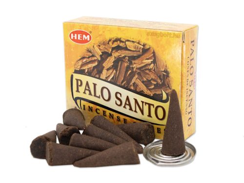 Kúp füstölő Szent fa /Palo Santo/ Hem 10 db-os