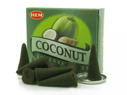 Kúp füstölő Kókusz /Coconut/ Hem 10 db-os