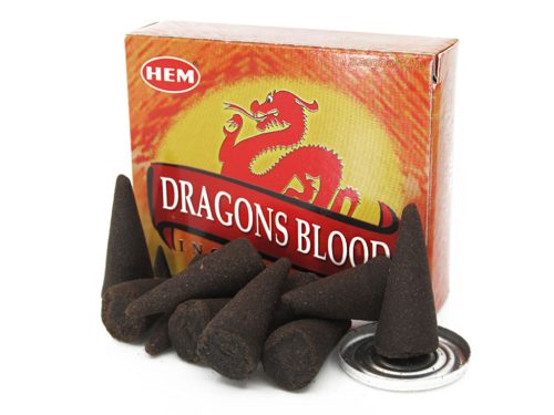 Kúp füstölő Sárkányok vére /Dragons Blood/ Hem 10 db-os