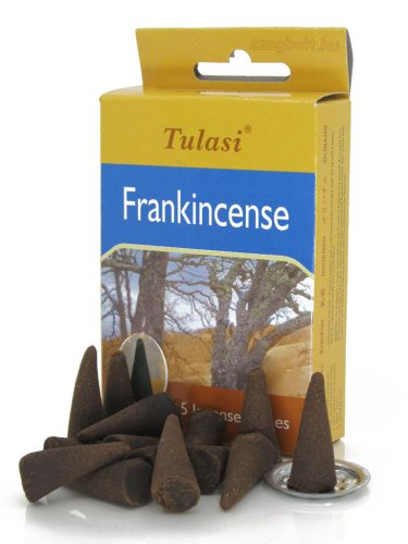 Kúp füstölő Tömjén /Frankincense/ Tulasi 15 db-os Készleten: 1db