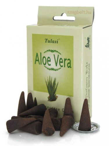 Kúp füstölő Aloe Vera, Tulasi 15 db-os