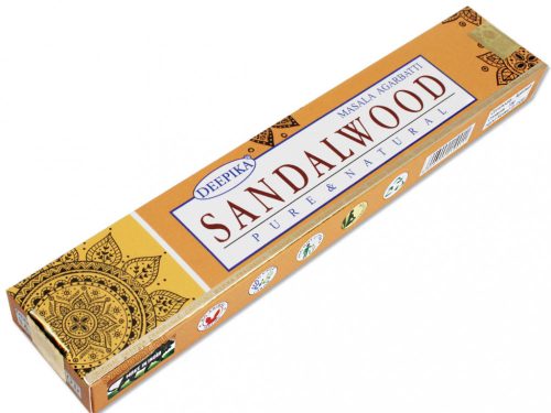 Szantálfa-Sandalwood-Deepika 15g masala füstölő
