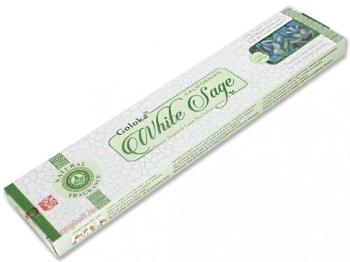 Kaliforniai fehér zsálya /Californian White Sage/ Goloka 15g-os masala füstölő