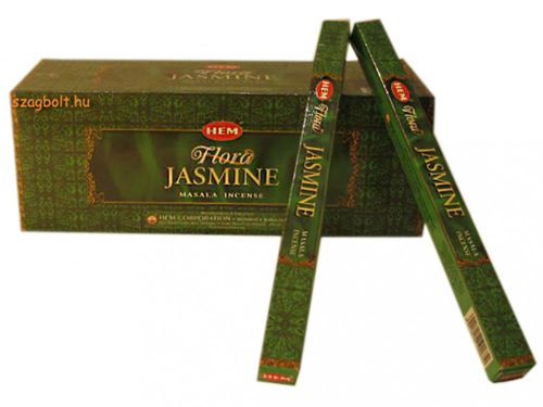 Jázmin /Flora Jasmine/ Hem 8 szálas masala füstölő