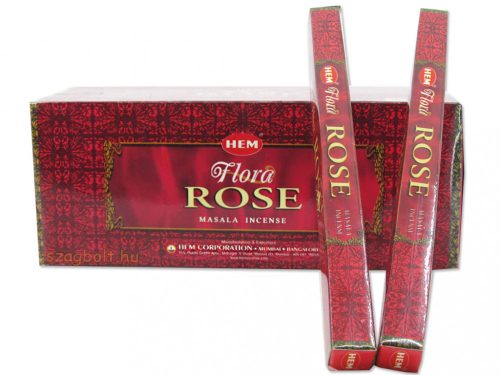 Rózsa /Flora Rose/ Hem 8 szálas masala füstölő