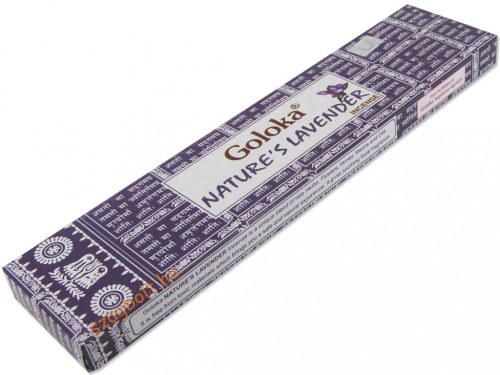 Természetes Levendula /Nature's Lavender/ Goloka 15g masala füstölő