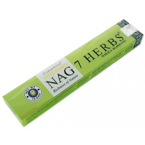   7 Gyógynövény /7 Herbs/ Vijayshree Golden 15g masala füstölő
