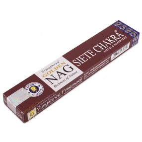  Hét Csakra /Golden Nag Seven Chakra/ Vijayshree 15g masala füstölő