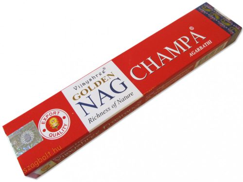 Nag Champa /Golden Nag Champa/ Vijayshree 15g masala füstölő