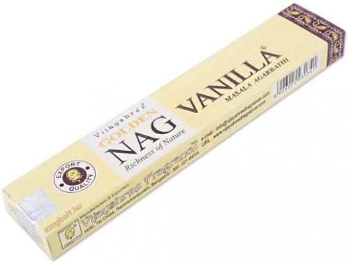 Vanília /Nag Vanilla/ Vijayshree Golden 15g masala füstölő
