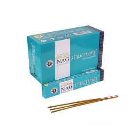   Pénzvonzó /Nag Attract Money/ Vijayshree Golden 15g masala füstölő