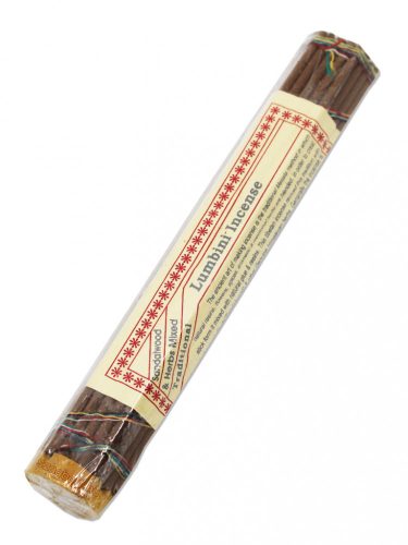 Nepali füstölő, Hagyományos Lumbini (Traditional Lumbini) tartóval, 48 szál 16cm
