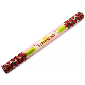   Óriás füstölő, Eper-Strawberry, Tulasi 10 szálas, 40 cm Készleten: 6 db
