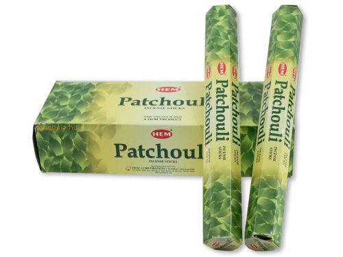Óriás füstölő, Pacsuli /Patchouli/ Tulasi, 10 szálas, 40 cm Készleten: 6 db