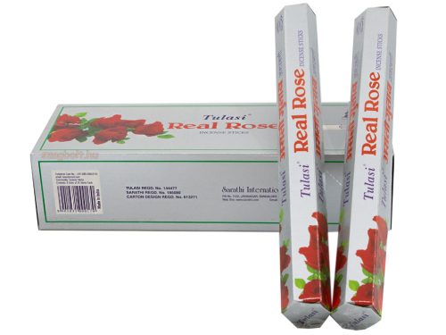 Valódi Rózsa /Real Rose/ Tulasi 20 szálas füstölő