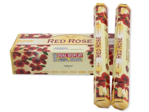 Vörös Rózsa /Red Rose/ Tulasi 20 szálas füstölő