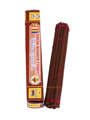 Zambala Buddhizmus /Zambala Buddhism Incense/ Nepáli 19 szálas füstölő 13,5 cm