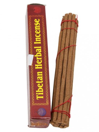 Tibeti Gyógynövényes-Herbal füstölő, 19 szálas 15 cm