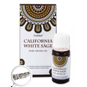   Fehér Zsálya /California White Sage/ Goloka 10 ml tiszta aromaolaj